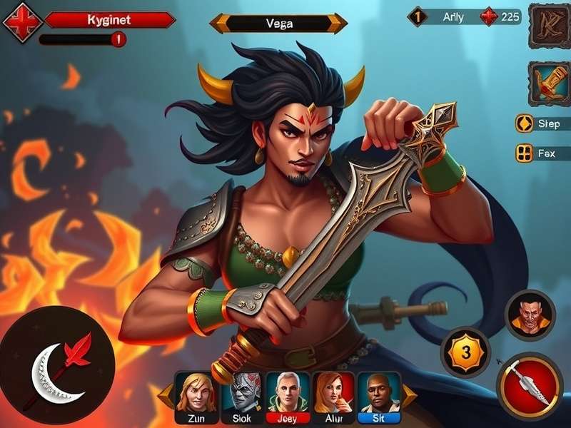 Ravana's Revenge kingdom management screen