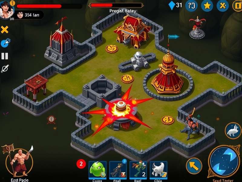 Ravana's Revenge gameplay screenshot showing epic battle